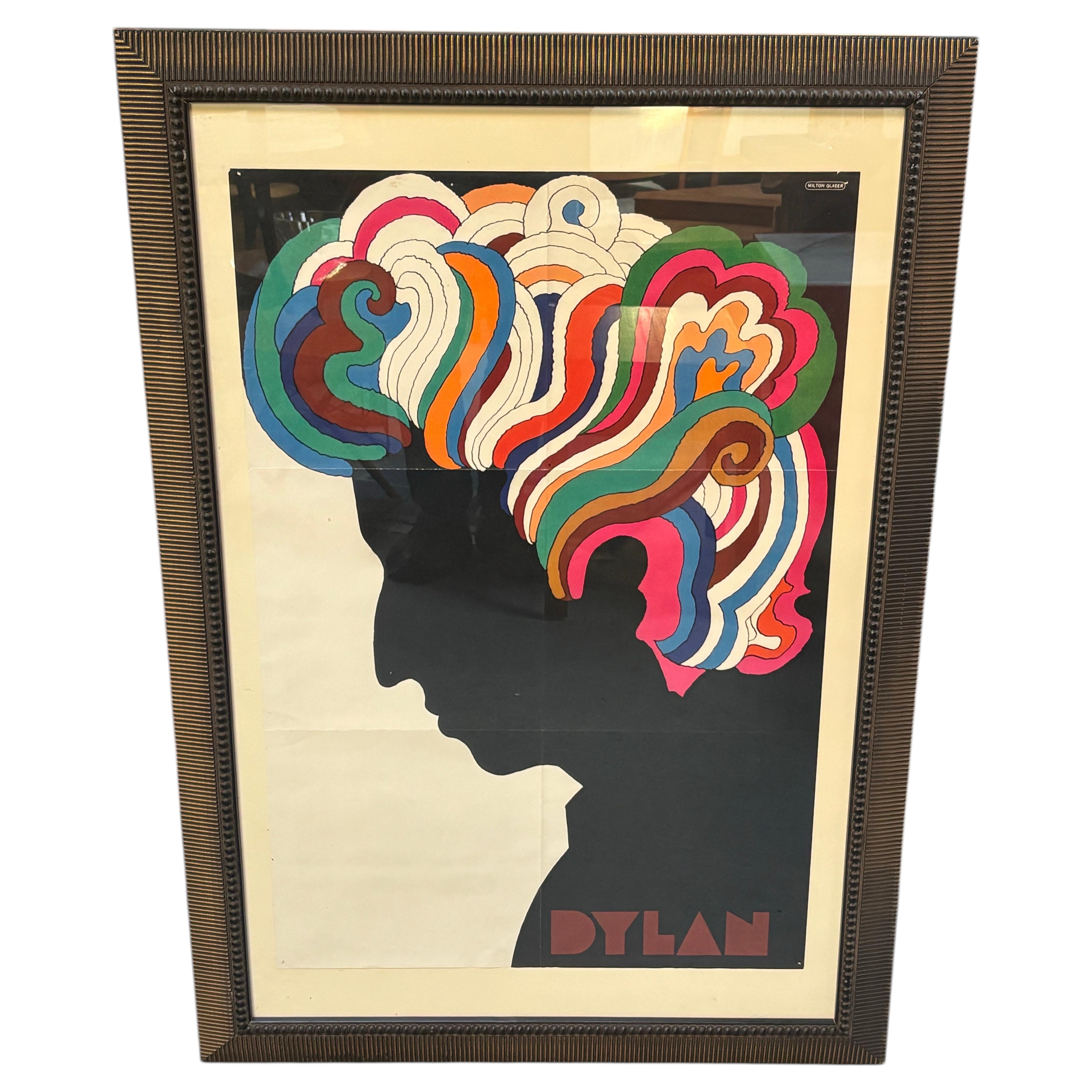 Original Bob Dylan Poster by Milton Glaser For Sale