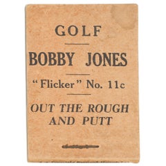 Original Bobby Jones Flicker Book, No. 11C, Out the Rough and Putt