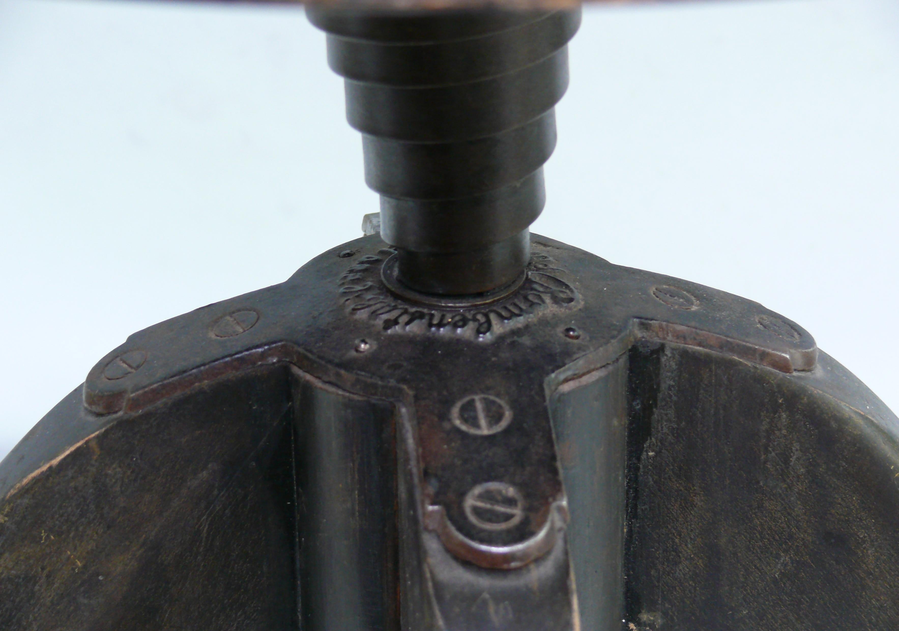 Original Bombenstabil Buffer Swivel Stool, Early 20th Century For Sale ...