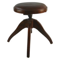 Original Bombenstabil Buffer Swivel Stool, Early 20th Century