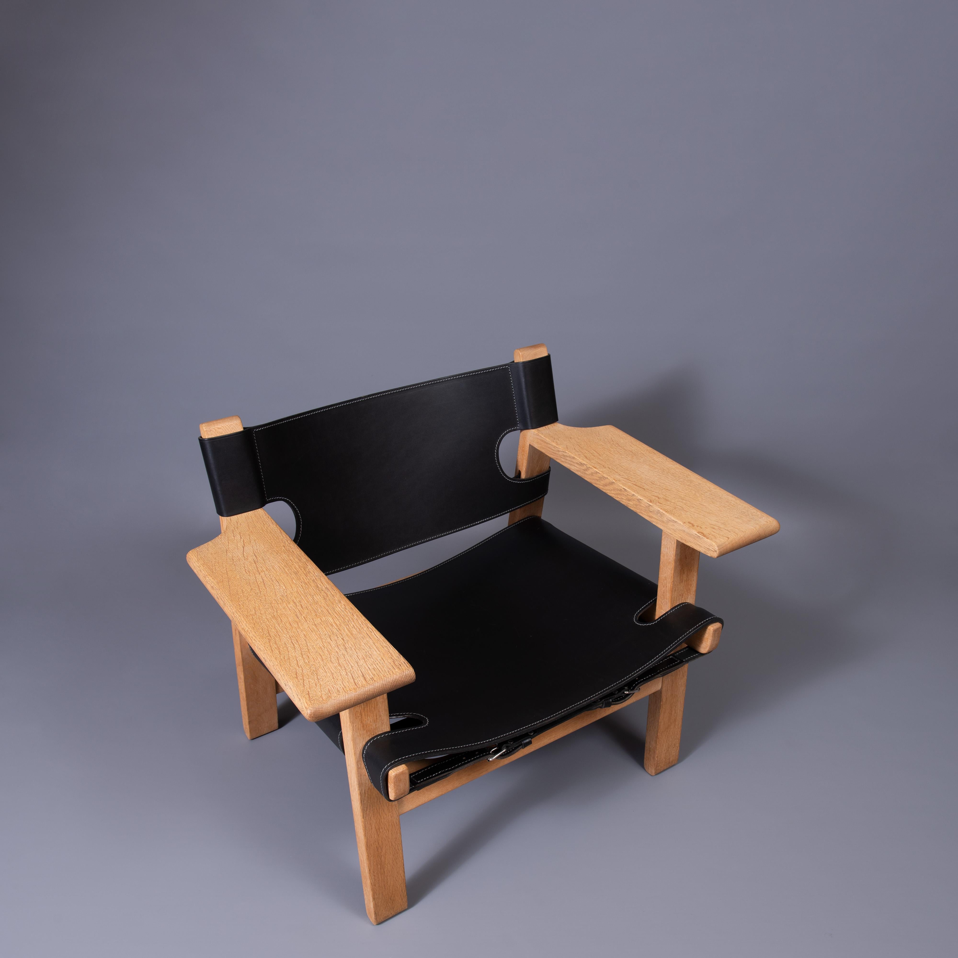Original Early Borge Mogensen Spanish Chair 1