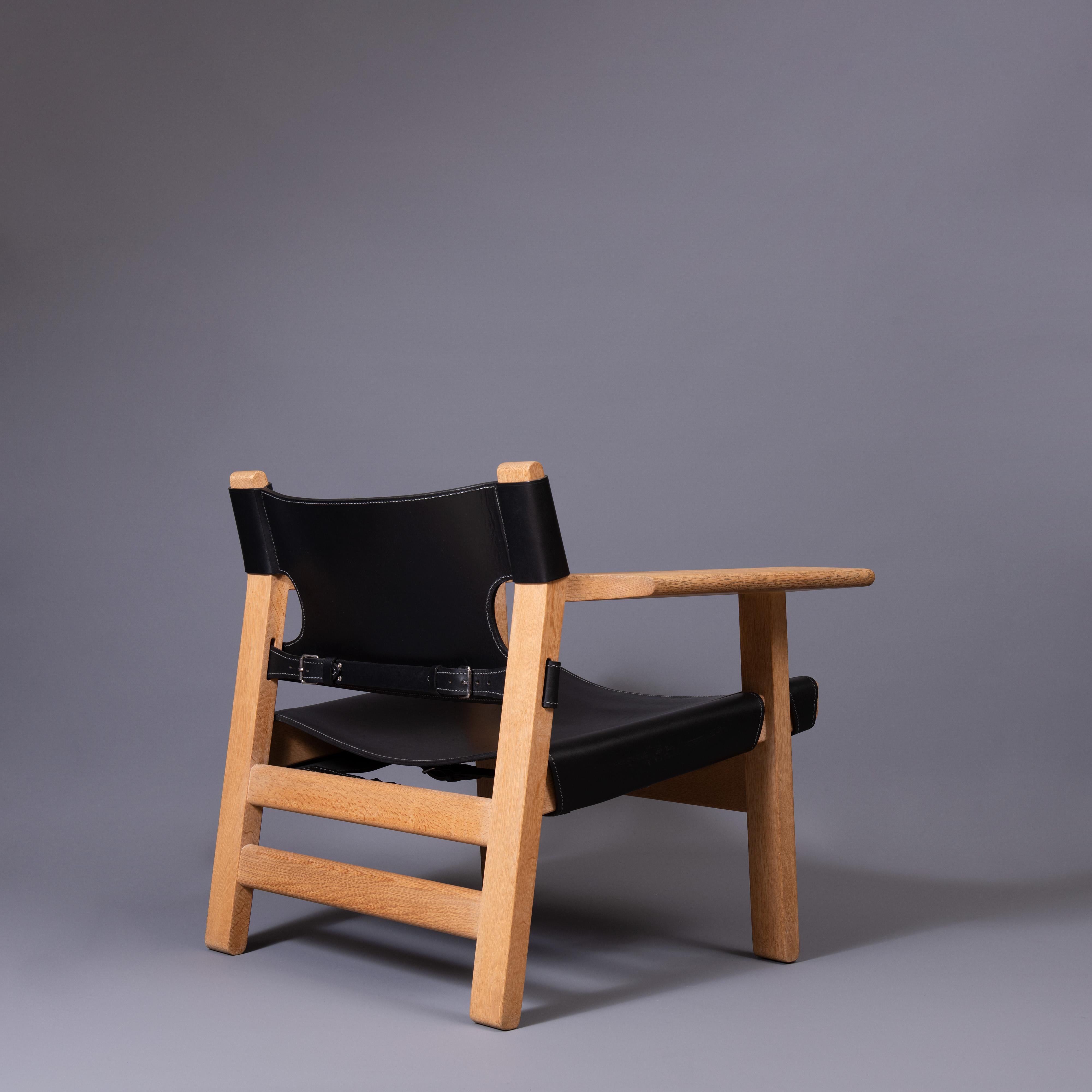 Original Early Borge Mogensen Spanish Chair 3