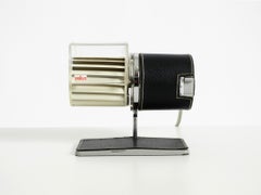 Original BRAUN HL 1 Table Fan from 1961 by Reinhold Weiss, with Leather Finish