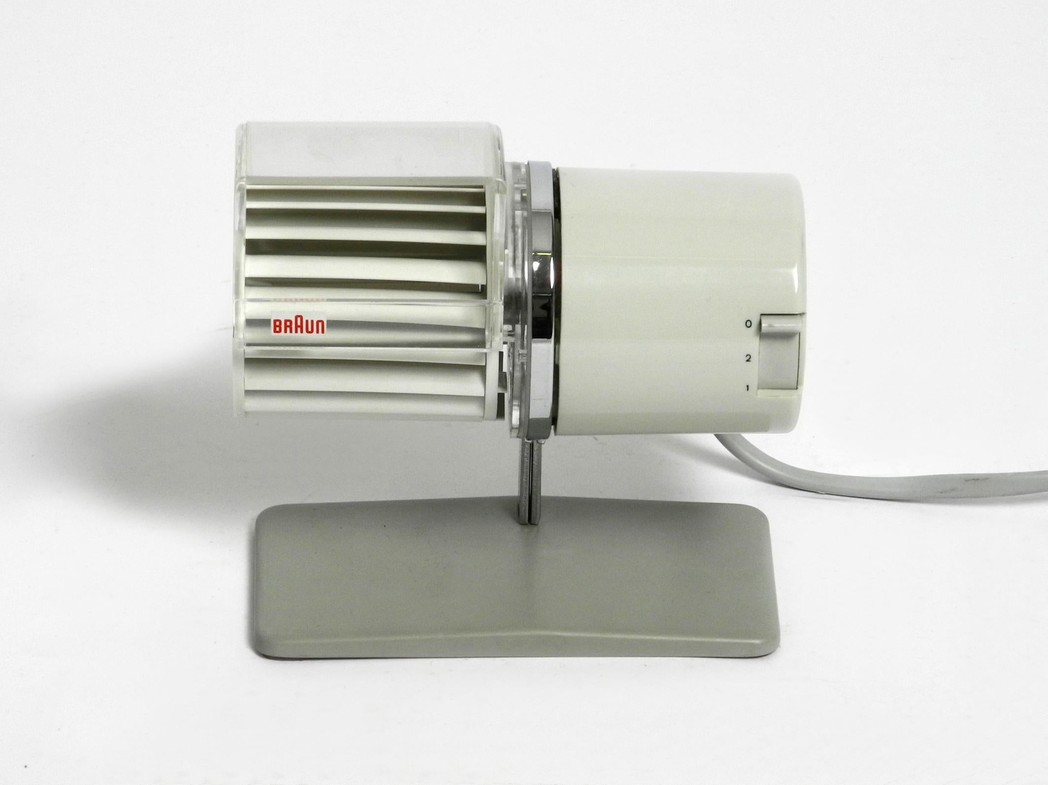 Original BRAUN table fan HL 1 from 1961 by Reinhold Weiss  For Sale 9