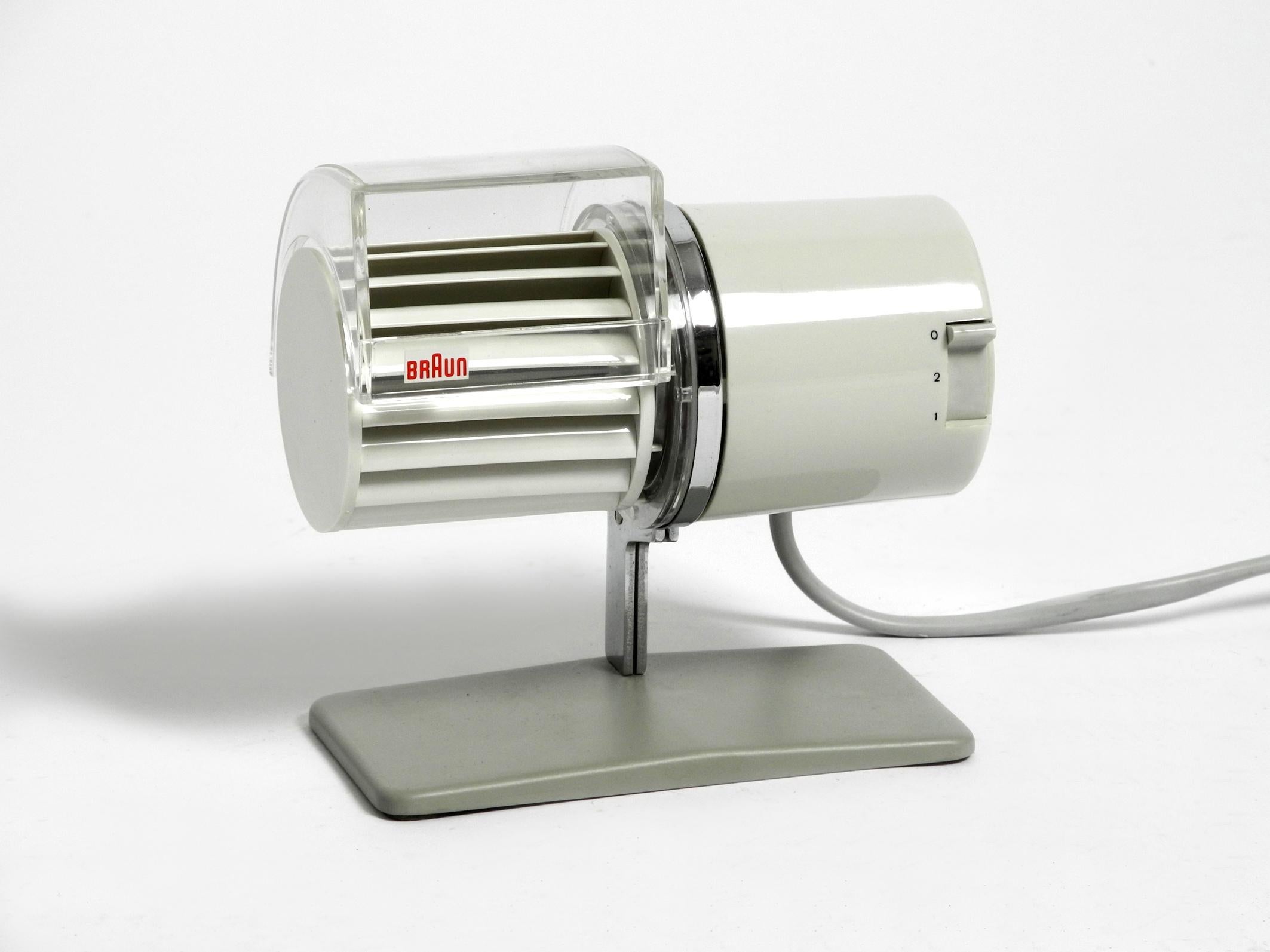 Original BRAUN table fan HL 1 from 1961 by Reinhold Weiss  For Sale 11