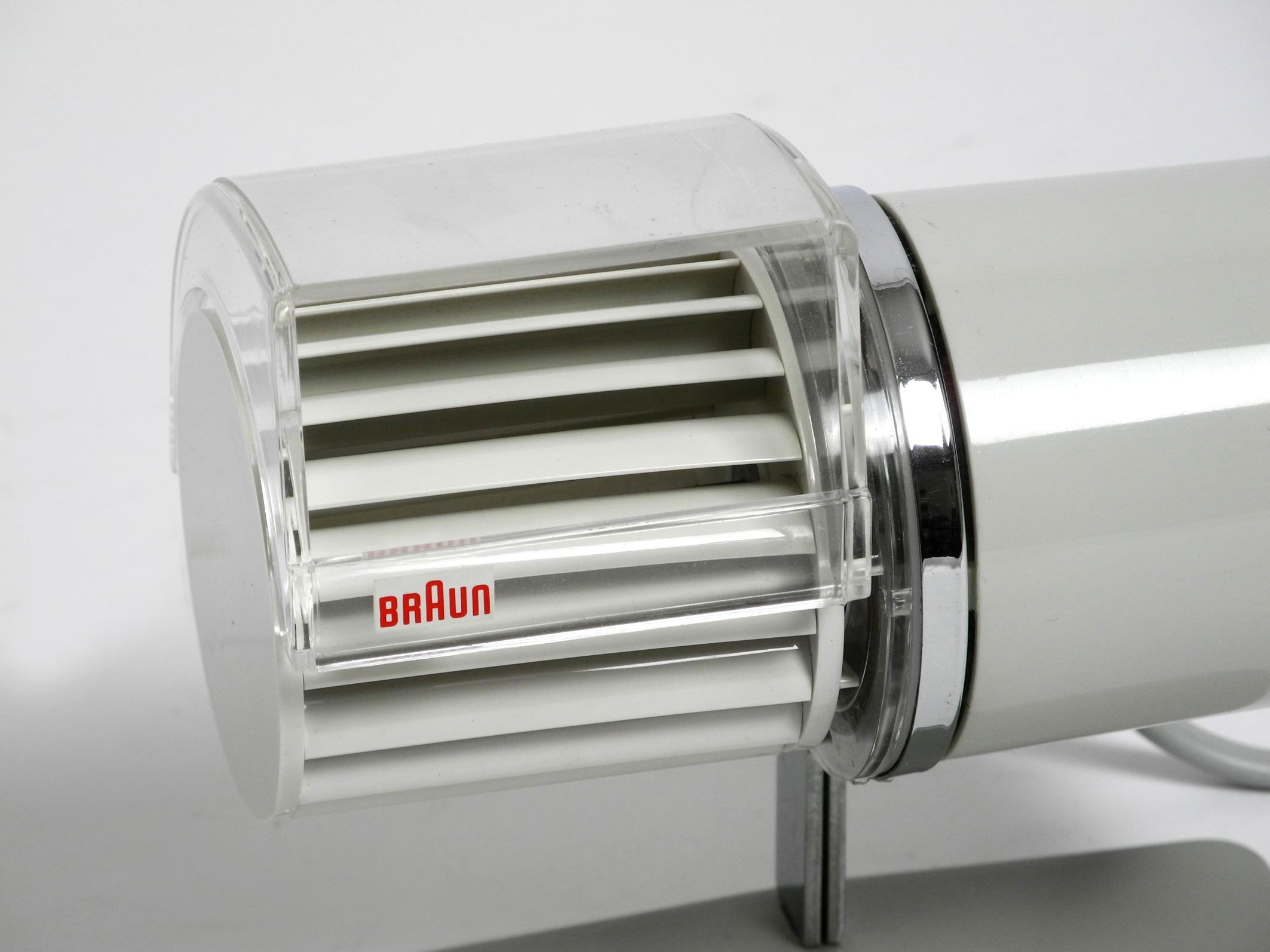 Original BRAUN table fan HL 1 from 1961 by Reinhold Weiss  In Good Condition In München, DE