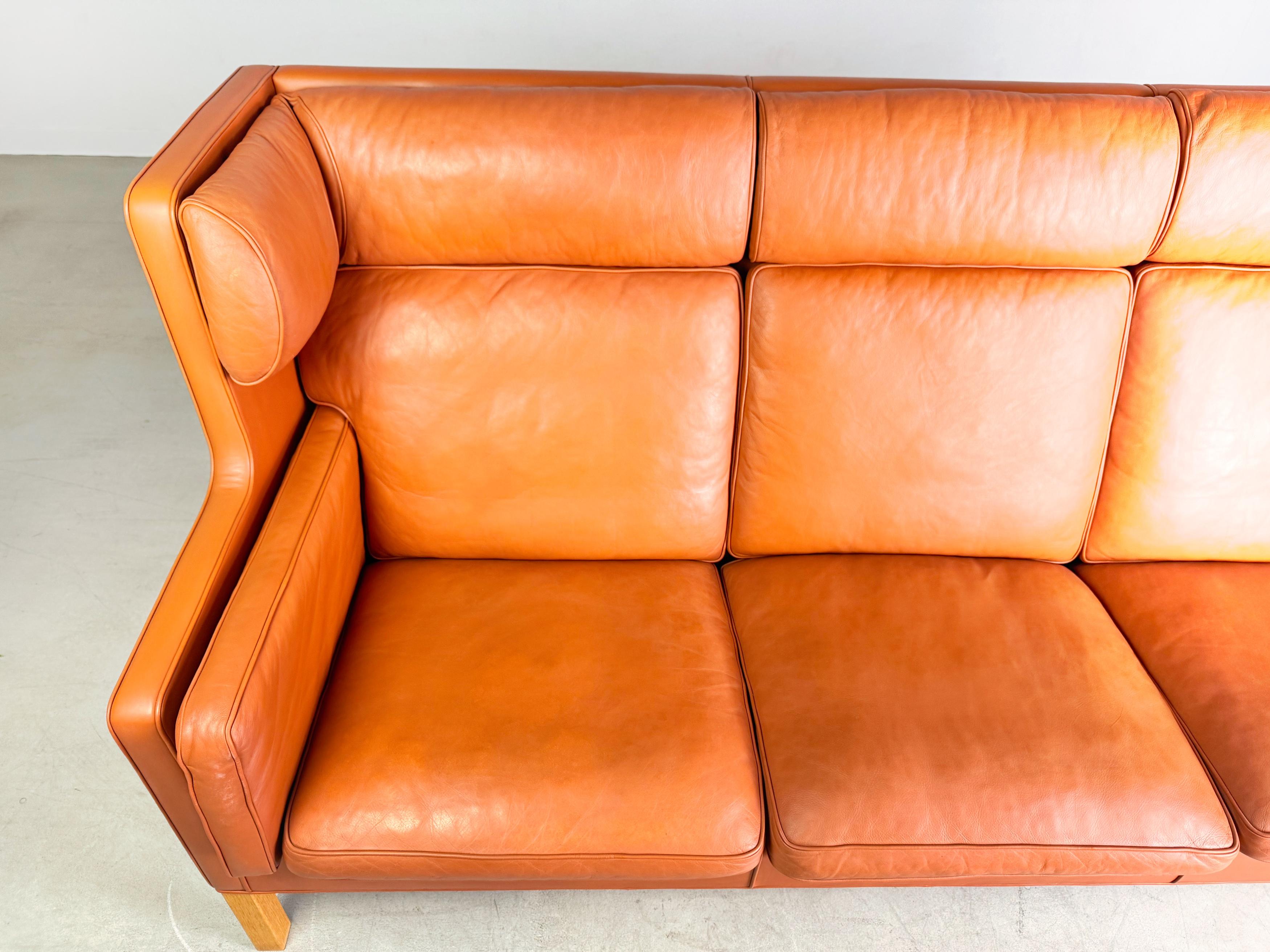Original Børge Mogensen 2193 Coupé Dreisitzer Sofa Fredericia Stolefabrik État moyen - En vente à Berlin, DE