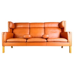 Original Børge Mogensen 2193 Coupé Dreisitzer Sofa Fredericia Stolefabrik