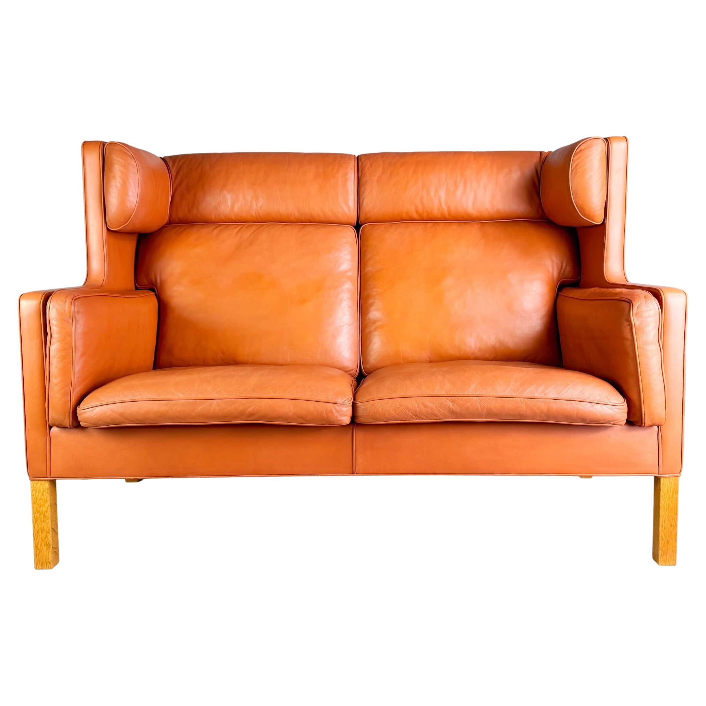 Original Børge Mogensen 2193 Coupé Zweisitzer Sofa Fredericia Stolefabrik