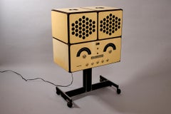 Original Brionvega record player and radio Rr126 c1965