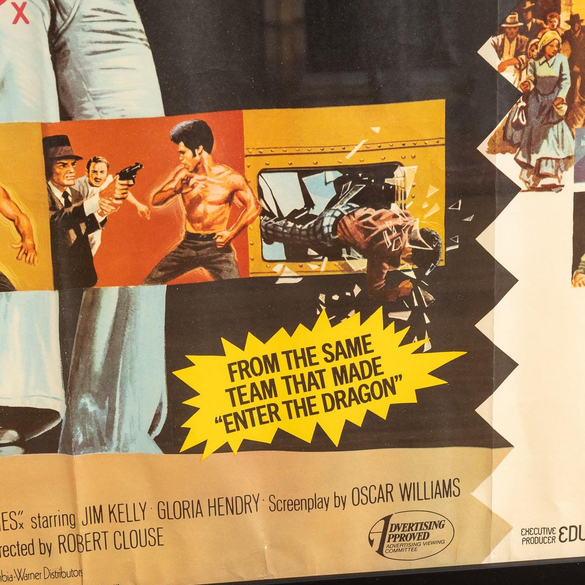 Original British Quad Black Belt Jones / Deadly Trackers Movie Poster, c.1973 For Sale 6