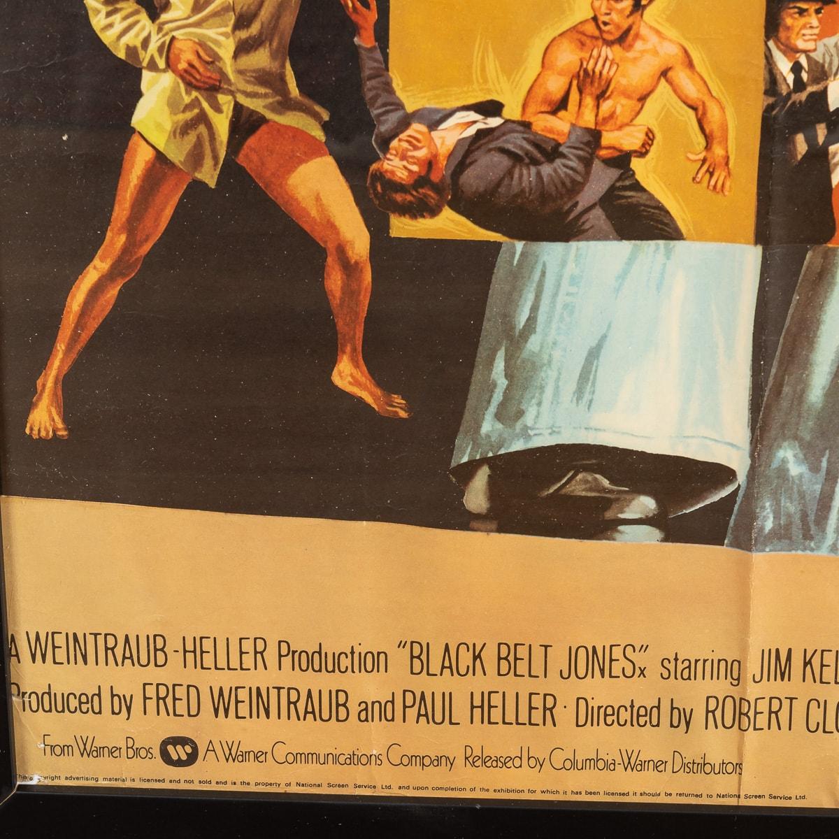 Original British Quad Black Belt Jones / Deadly Trackers Movie Poster, c.1973 For Sale 7