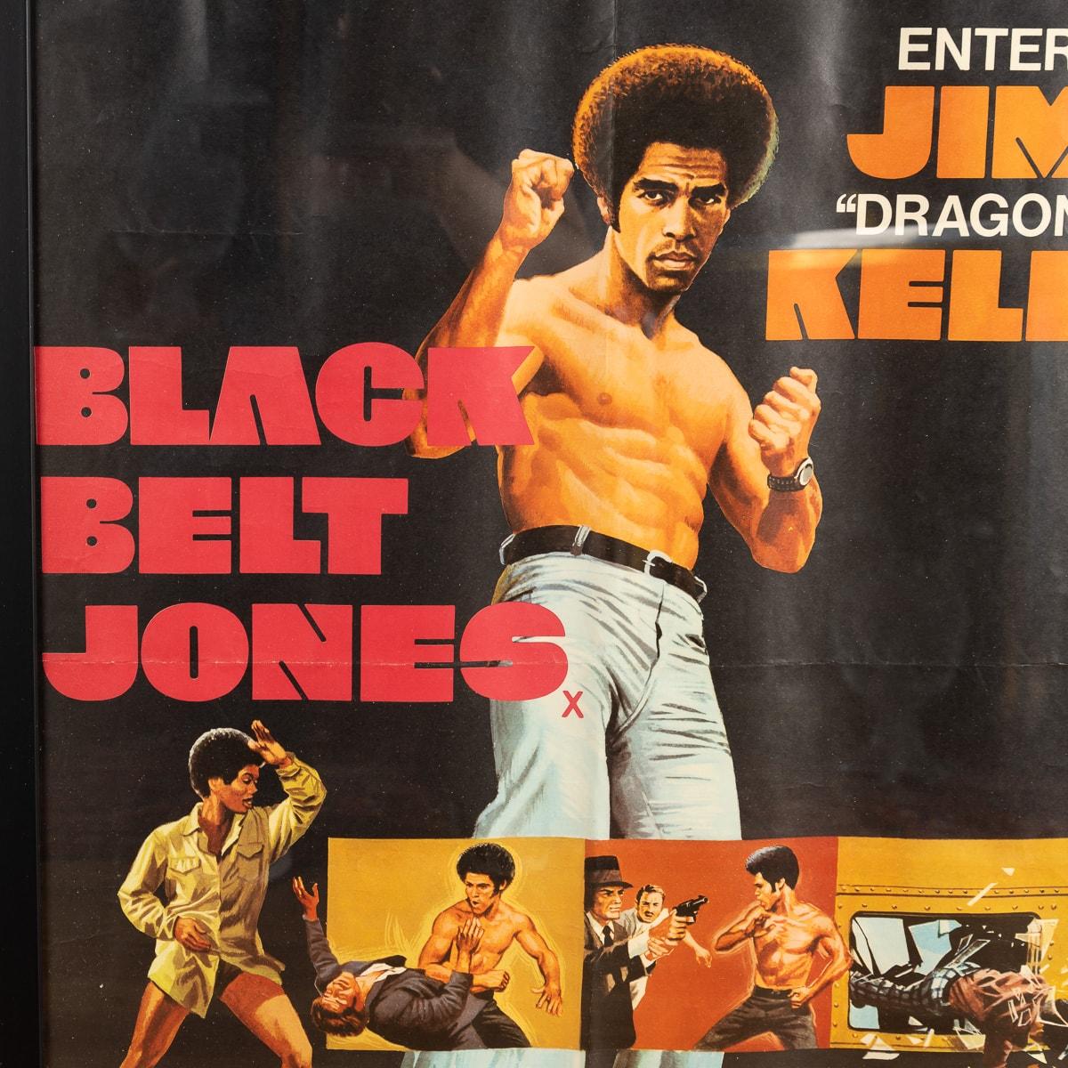 20th Century Original British Quad Black Belt Jones / Deadly Trackers Movie Poster, c.1973 For Sale