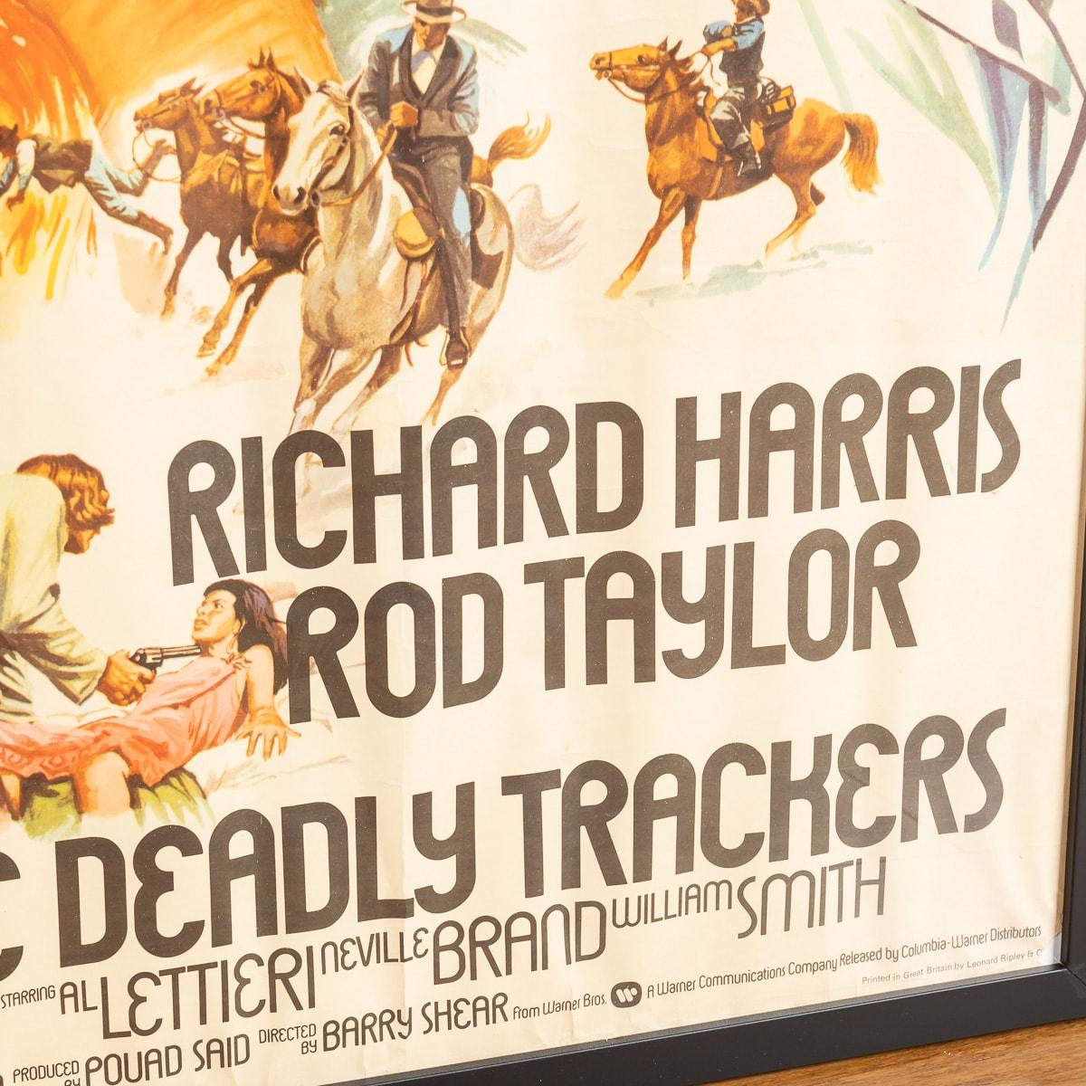 Original British Quad Black Belt Jones / Deadly Trackers Movie Poster, c.1973 For Sale 4
