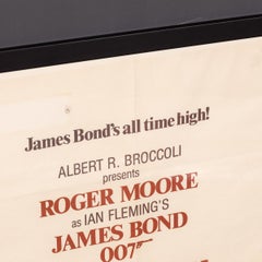 Original British 'UK' Release James Bond 007 'Octopussy' Film Poster, c.1983