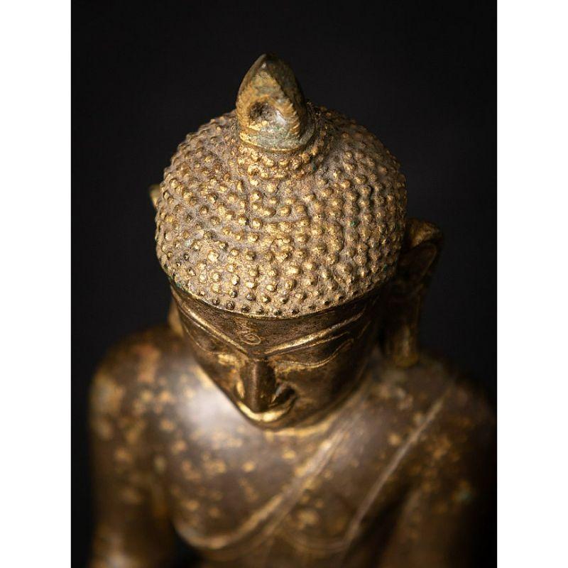 Original Bronze Bagan Buddha from Burma For Sale 7