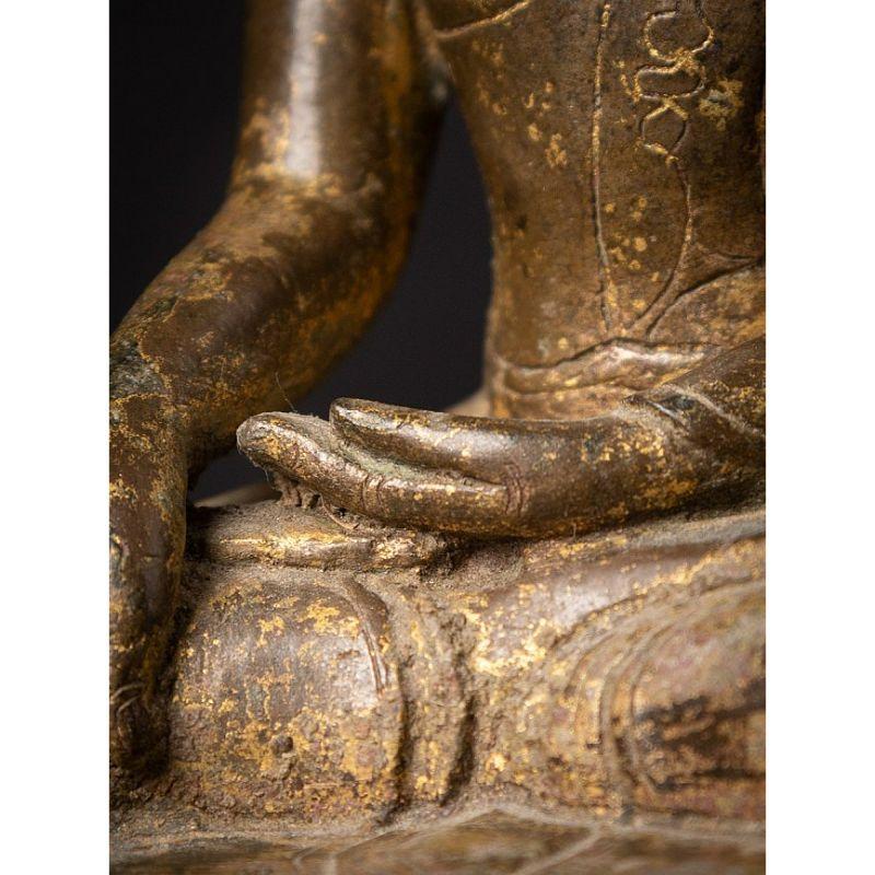 Original Bronze Bagan Buddha from Burma For Sale 11