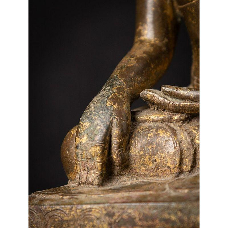 Original Bronze Bagan Buddha from Burma For Sale 12