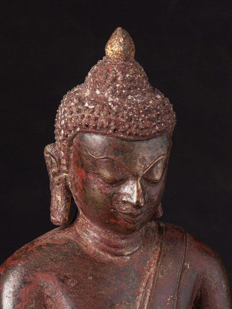 Original Bronze Pagan Buddha Statue from Burma For Sale 4