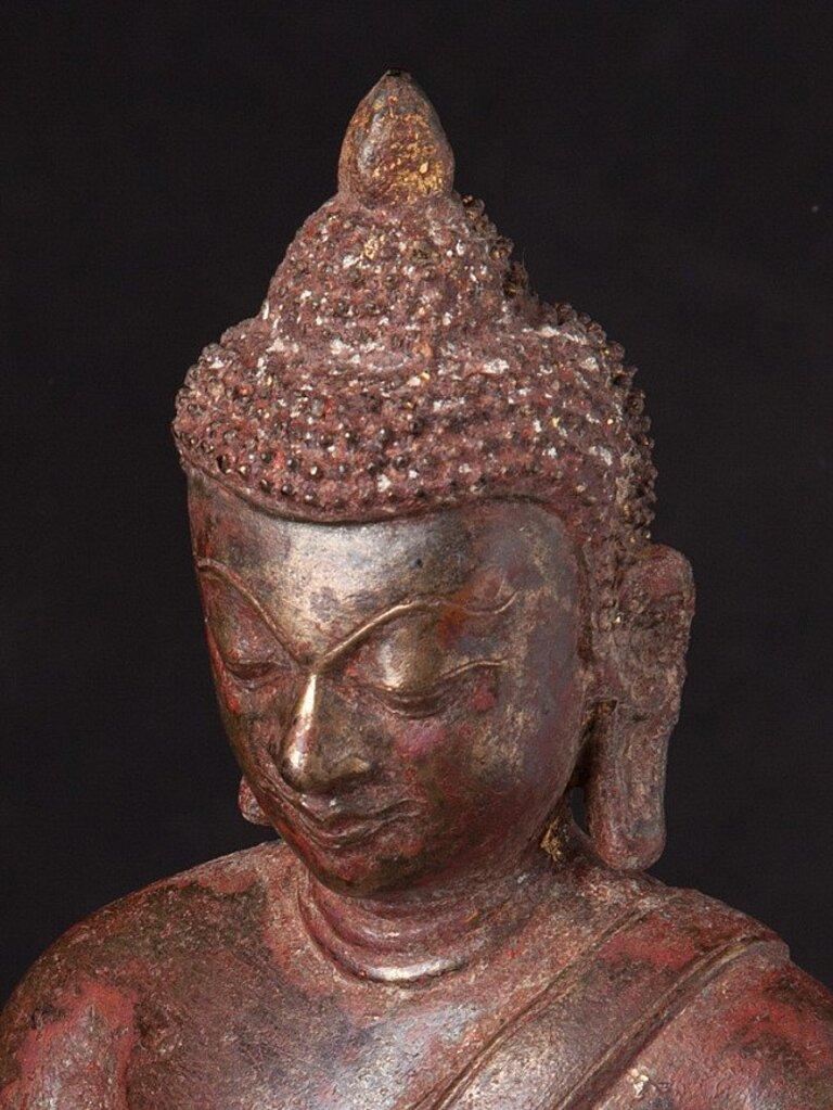 Original Bronze Pagan Buddha Statue from Burma For Sale 6