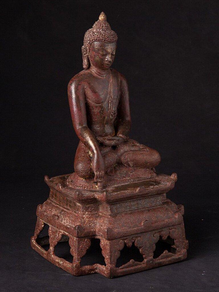 18th Century and Earlier Original Bronze Pagan Buddha Statue from Burma For Sale
