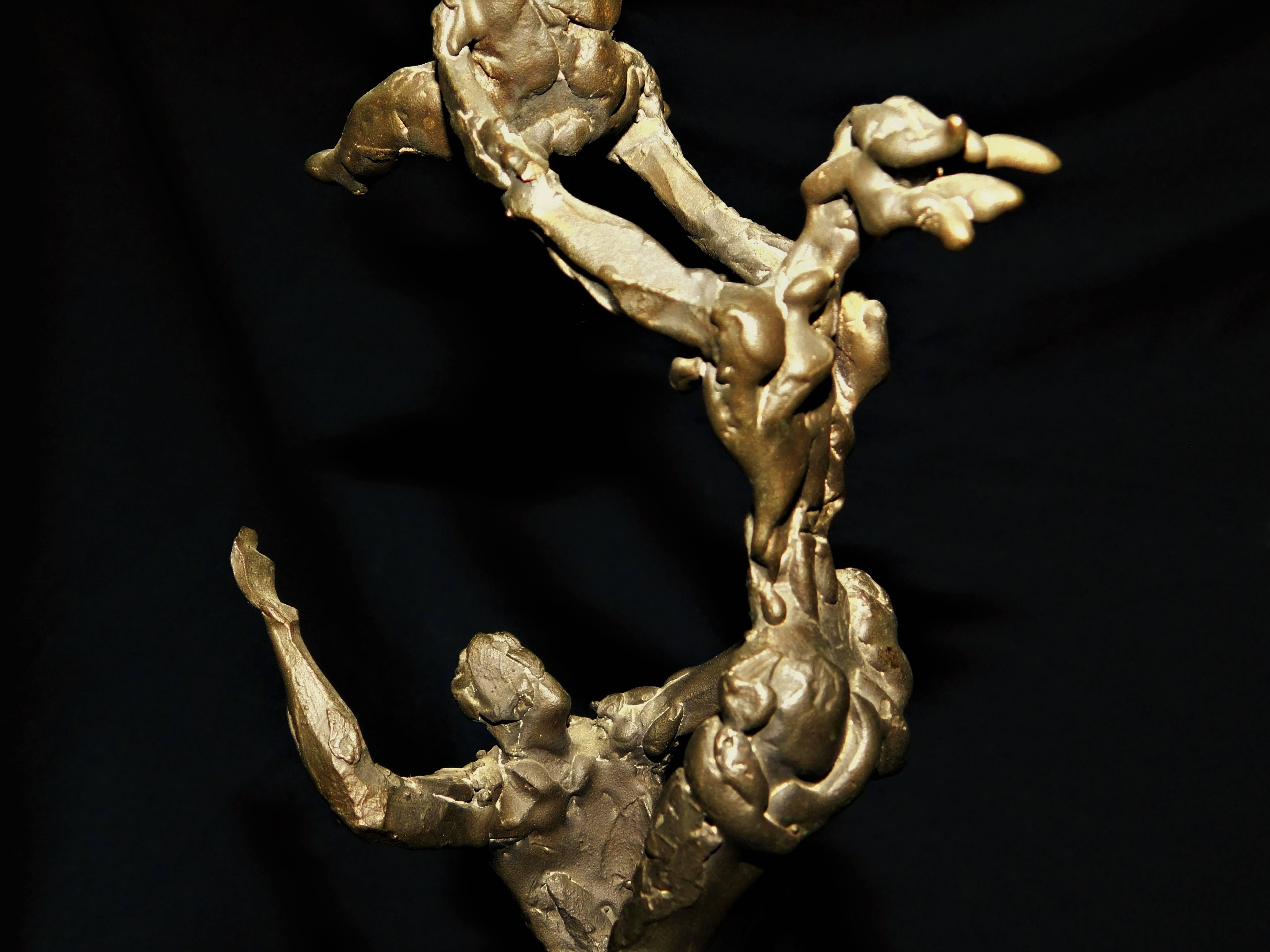 Mid-20th Century Original Bronze Sculpture 