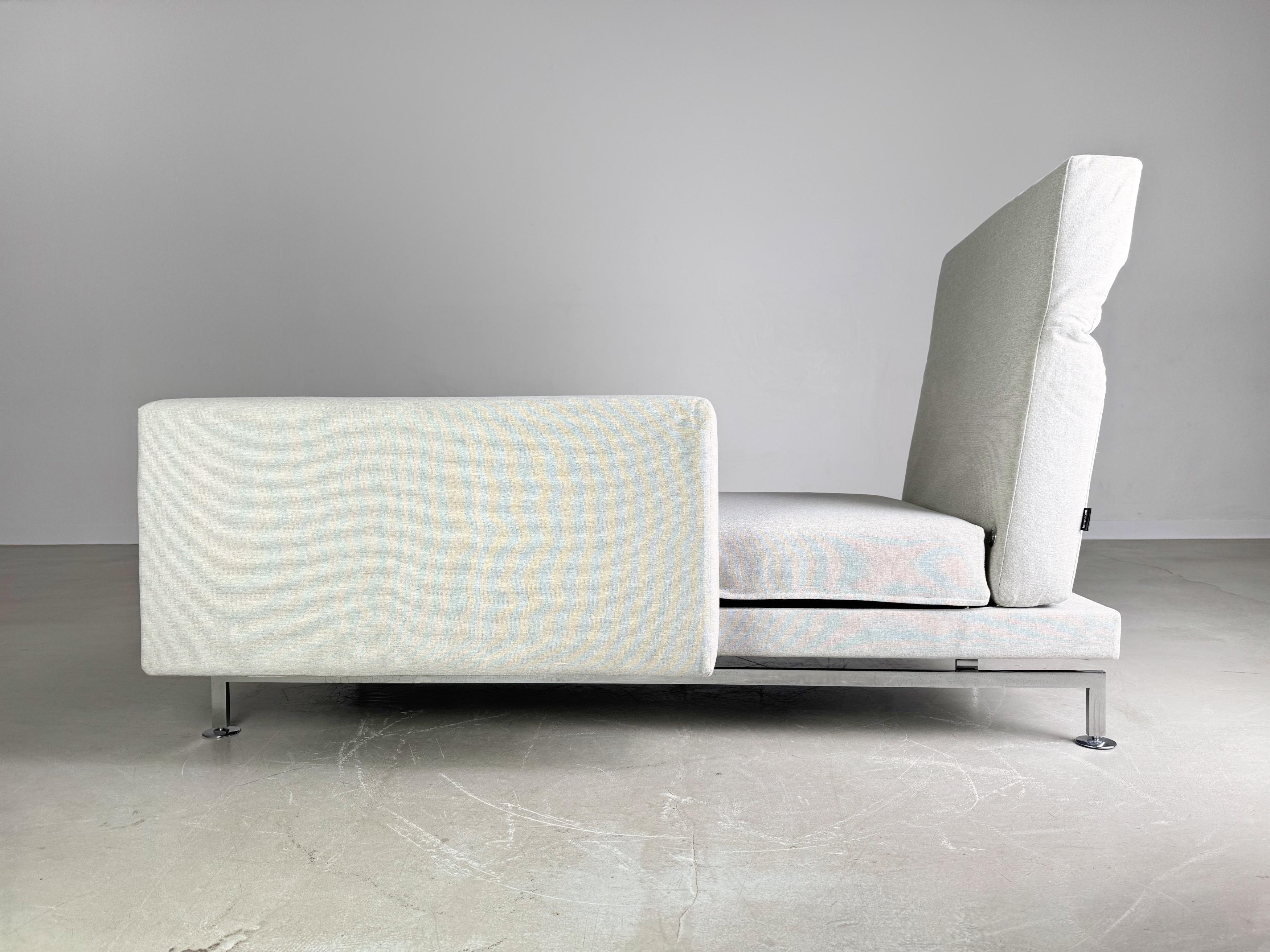 Original Brühl Moule Sofá Recamiere medium Couch Design Chaiselongue en venta 3