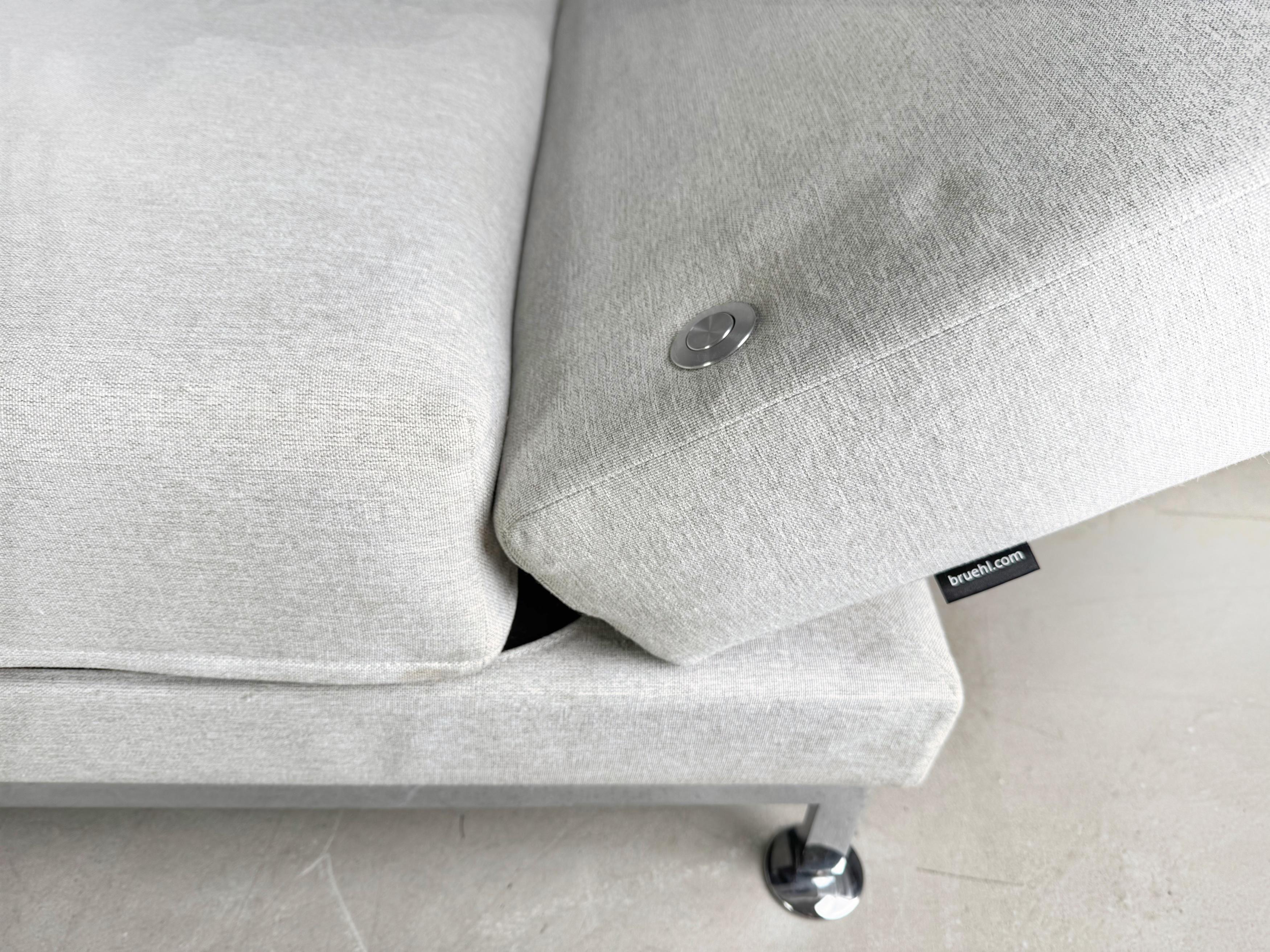 Original Brühl Moule Sofá Recamiere medium Couch Design Chaiselongue en venta 4
