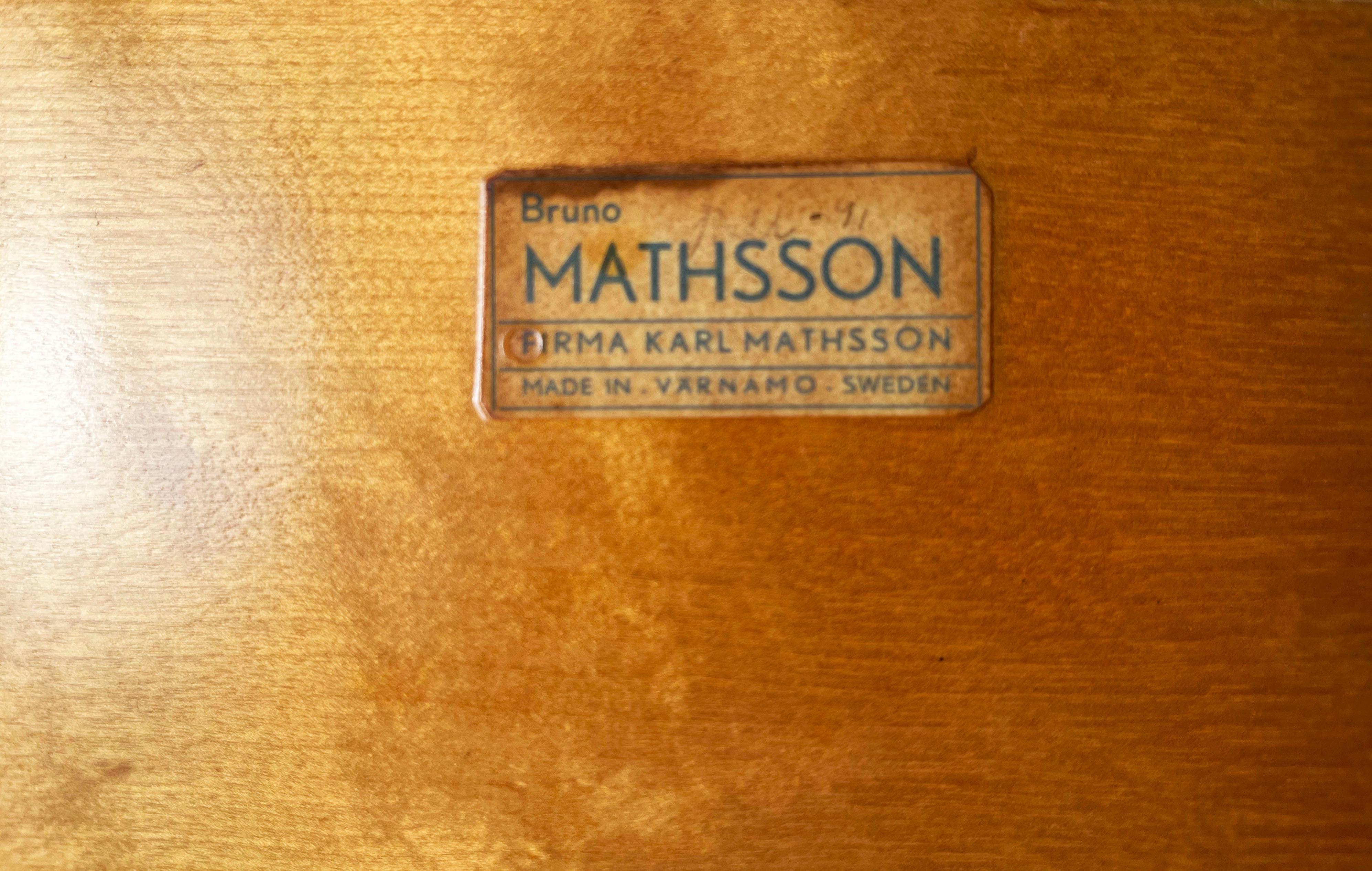 Originale Bruno Mathsson-Bücherschöpfkelle für Karl Mathsson ( 1. Produktionsprobe) im Angebot 2