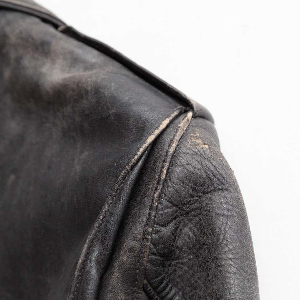 Original Buco J-24 Horsehide ‘D-Pocket’ Leather Jacket, circa 1950 6