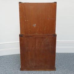 Original Burr Walnut Veneered Art Deco Cocktail Cabinet