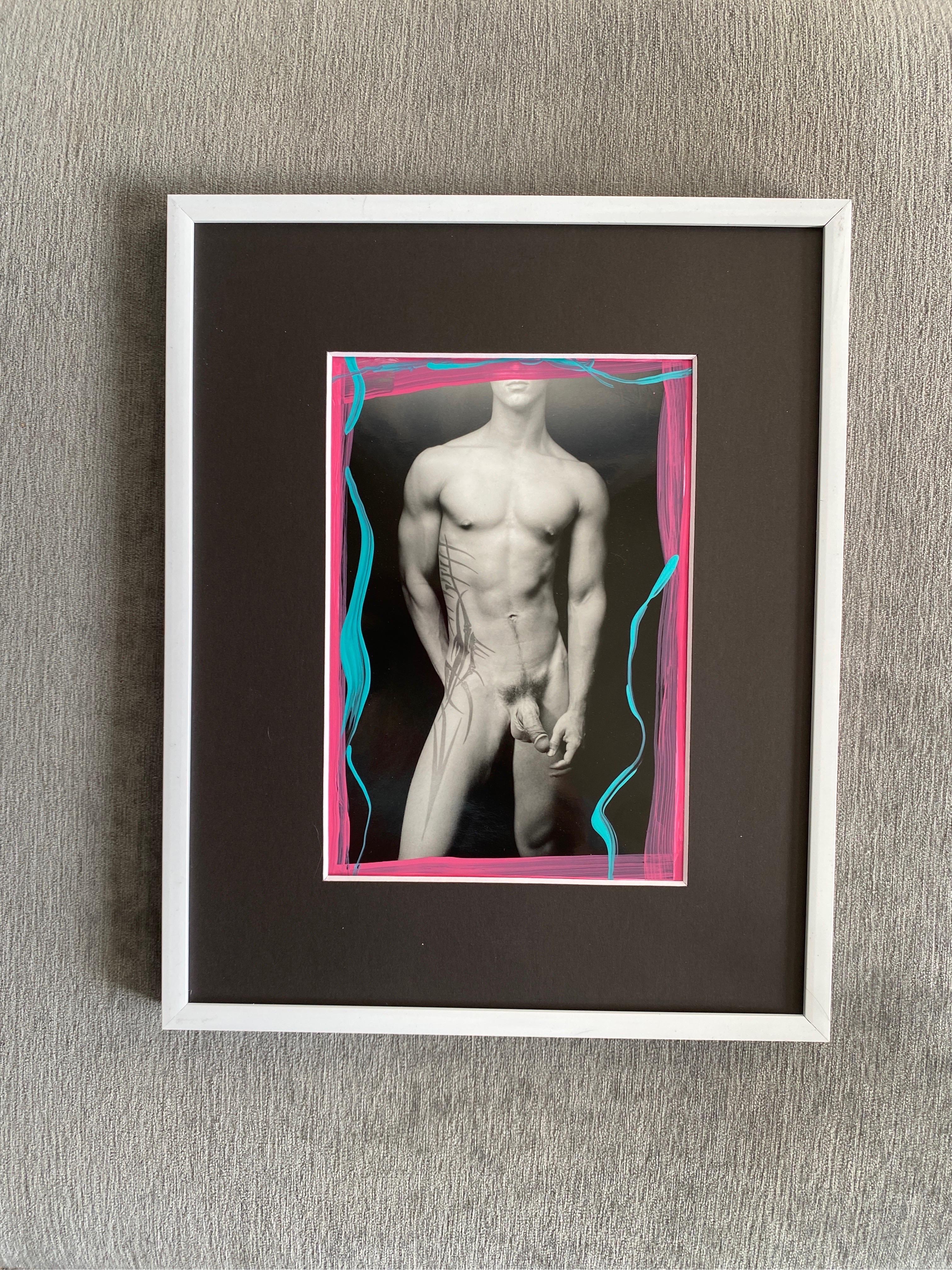 American Original B&W Male Nude Fine Art Photograph by George Machado NYC, 1997