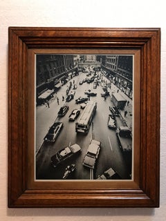 Original B&W Press Photo from Stockholm 03rd of September 1967