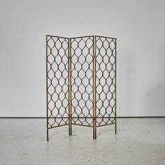 Original C.1950S Spanish Gilt Iron Screen