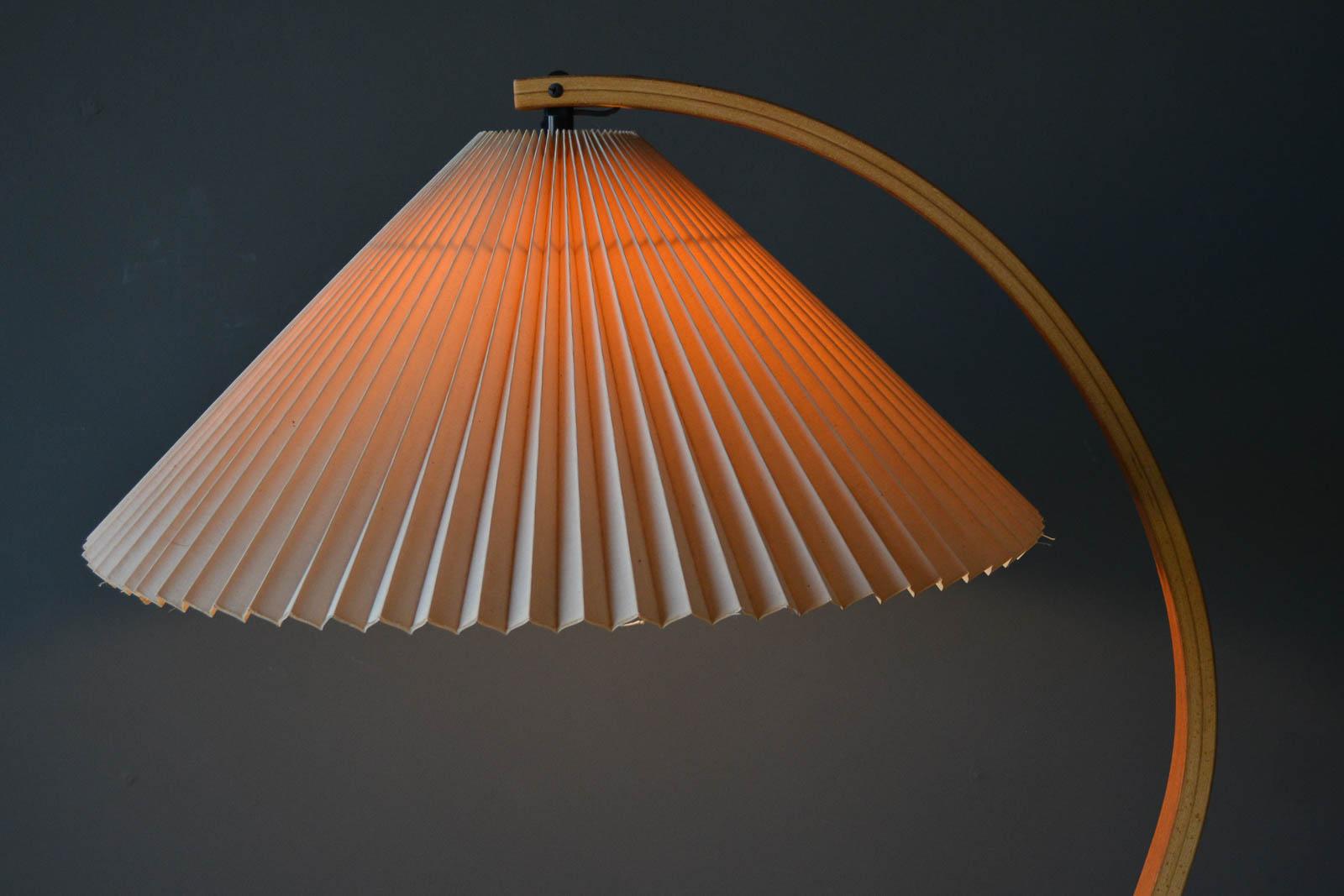 Original Caprani Bentwood Floor Lamp, ca. 1970 3