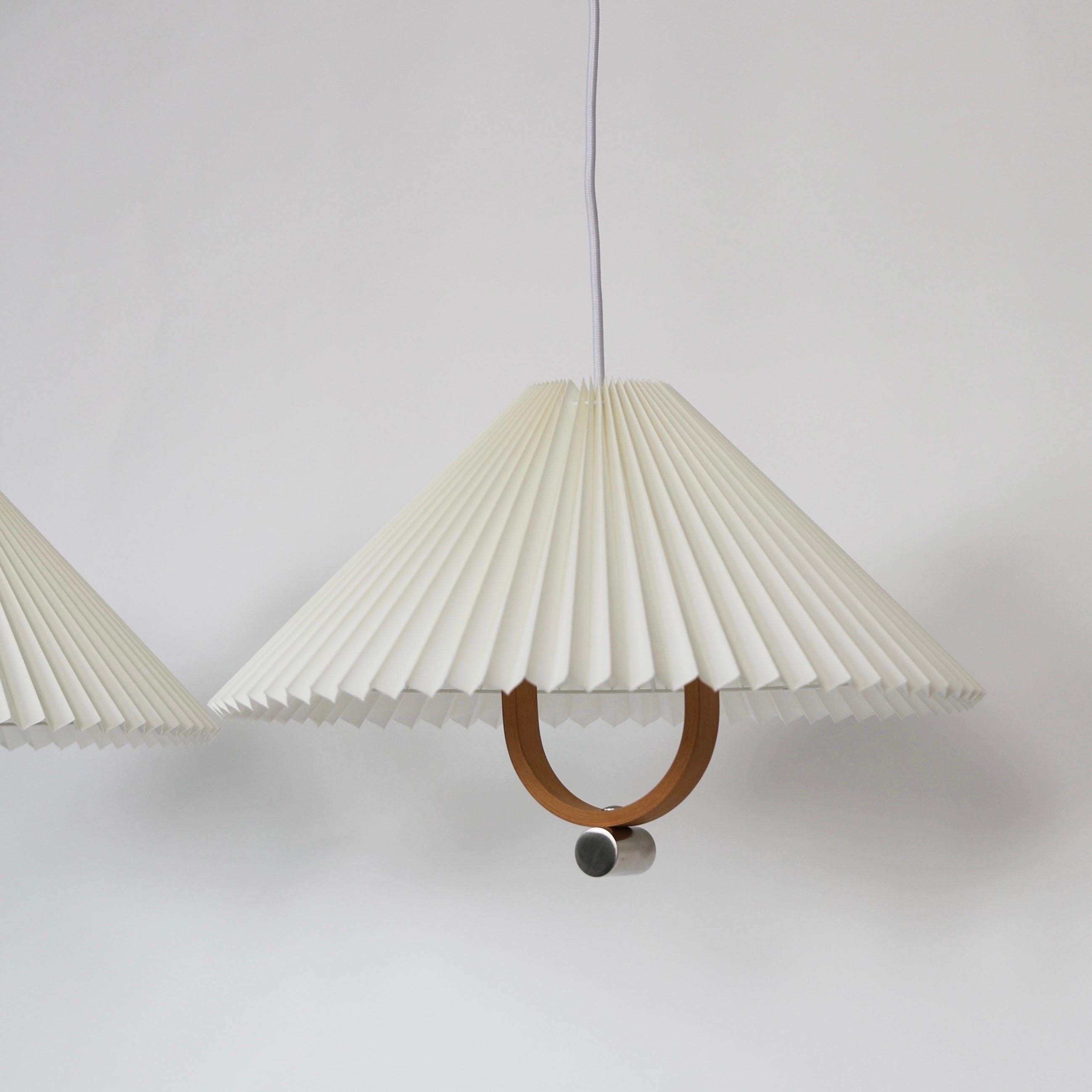 Metallo Lampade a sospensione originali Caprani Light, anni '80, Danimarca in vendita