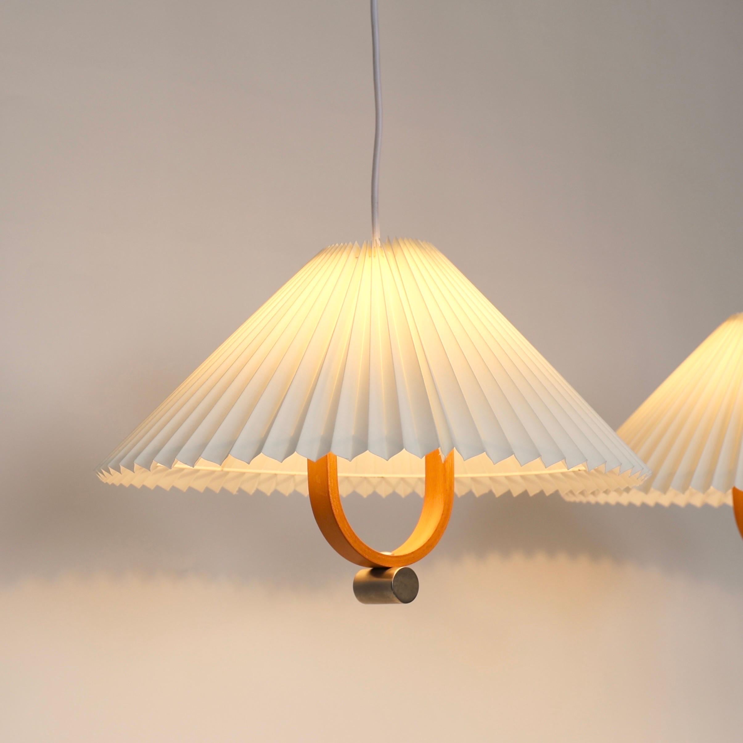 Lampade a sospensione originali Caprani Light, anni '80, Danimarca in vendita 1