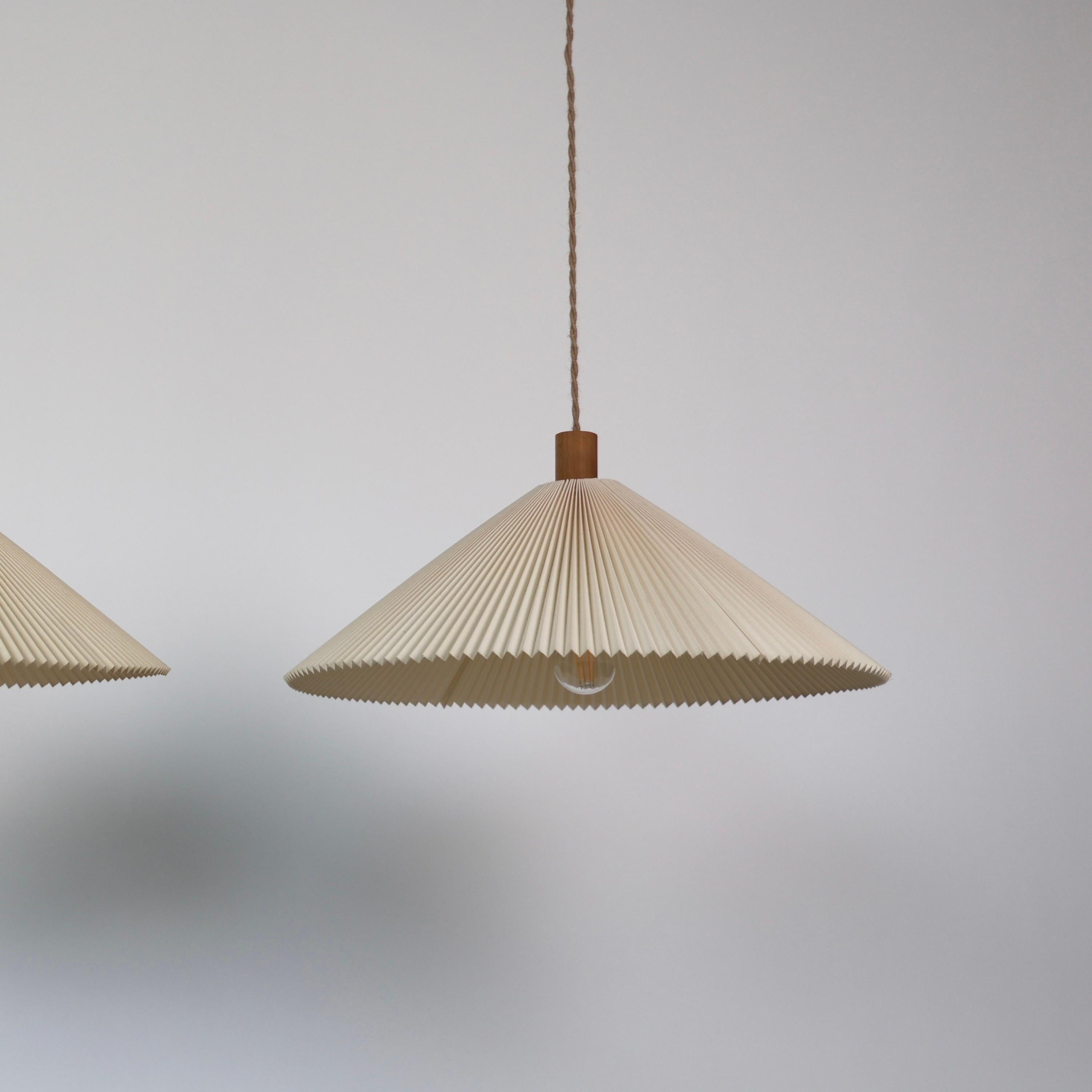 Danese Lampade a sospensione originali Caprani Light, anni '80, Danimarca in vendita