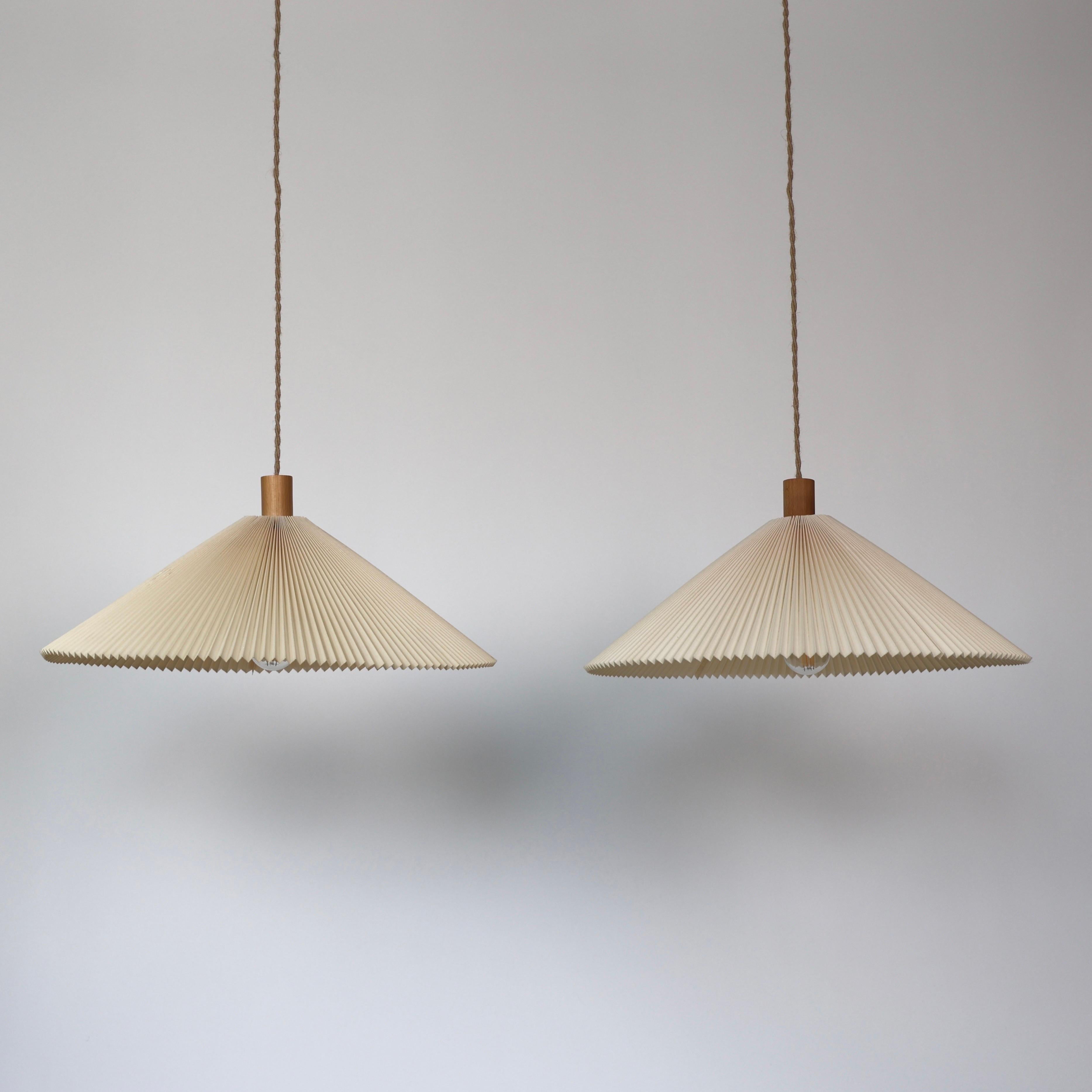 Lampade a sospensione originali Caprani Light, anni '80, Danimarca In condizioni discrete in vendita a Værløse, DK
