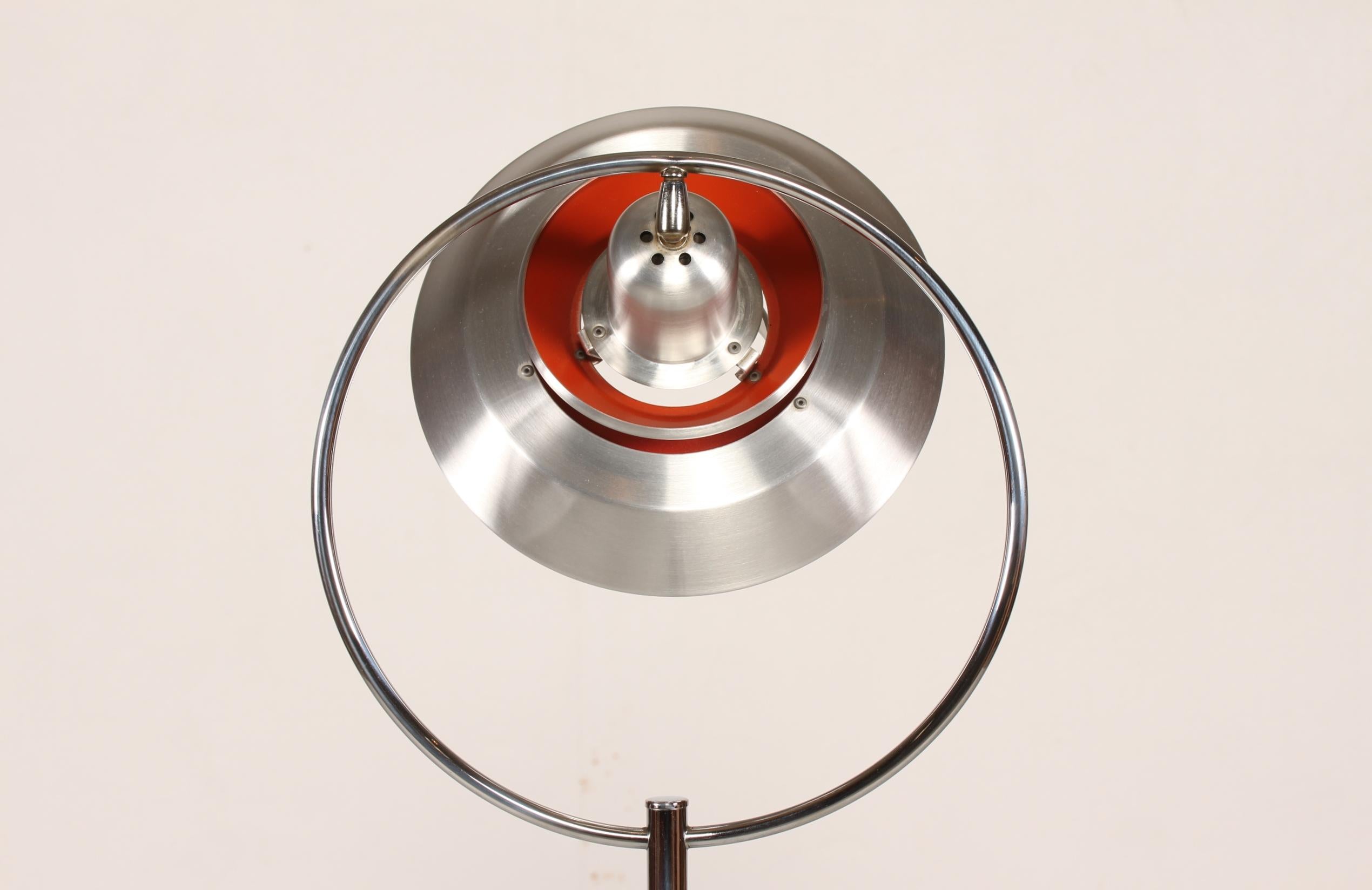 Original Carl Thore Trava Floor Lamp by Granhaga Metallindustri, Sweden, 1970s In Good Condition For Sale In Aarhus C, DK