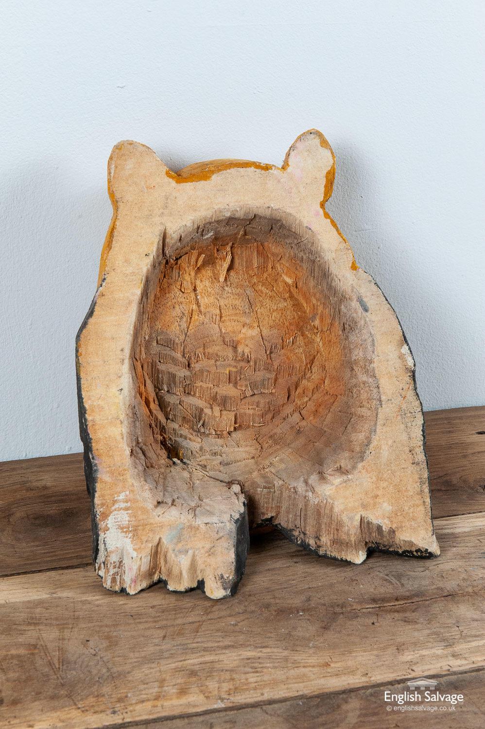 wooden tiger mask