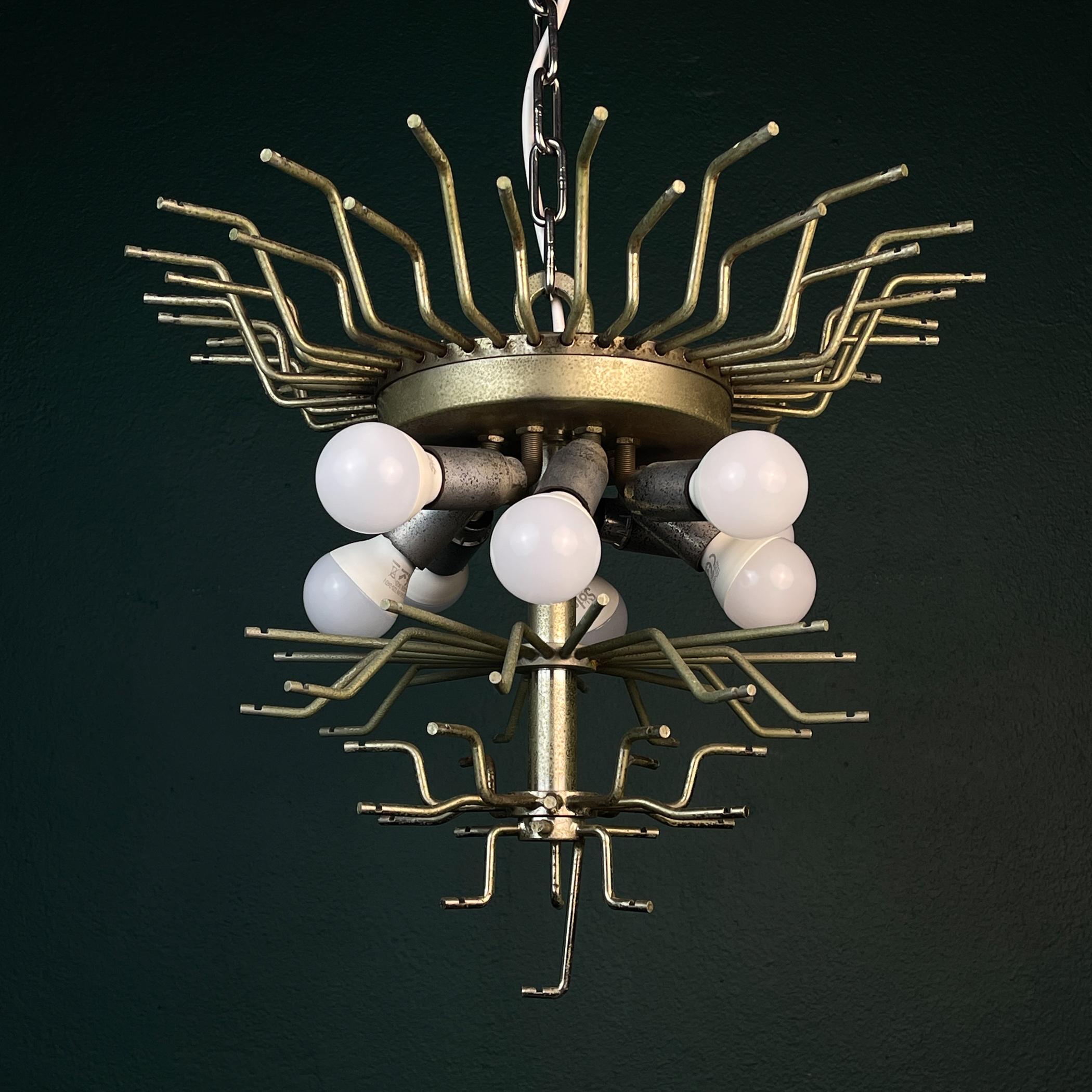Lampadario Prisma in cristallo di Murano a cascata originale di Venini, Italia anni '70 in vendita 4