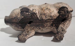 Original Cast Iron Piggy Bank in Original paint