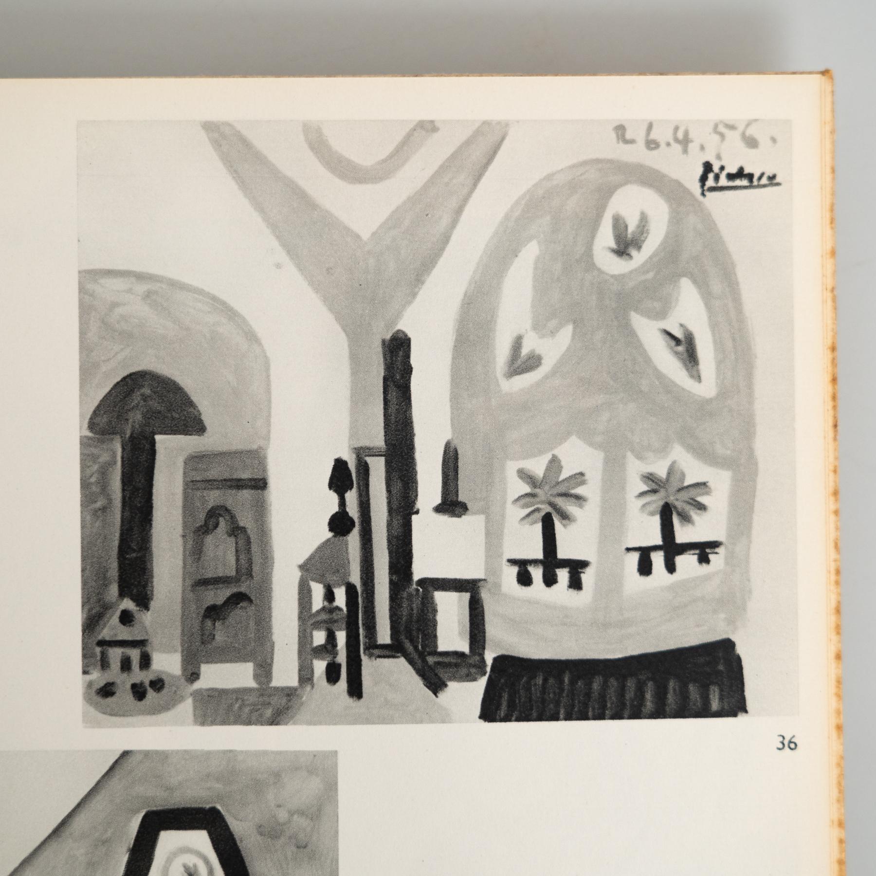 Original Catalog – Picasso Peintures 1955-1956 at Galerie Louise Leiris, 1957 For Sale 1