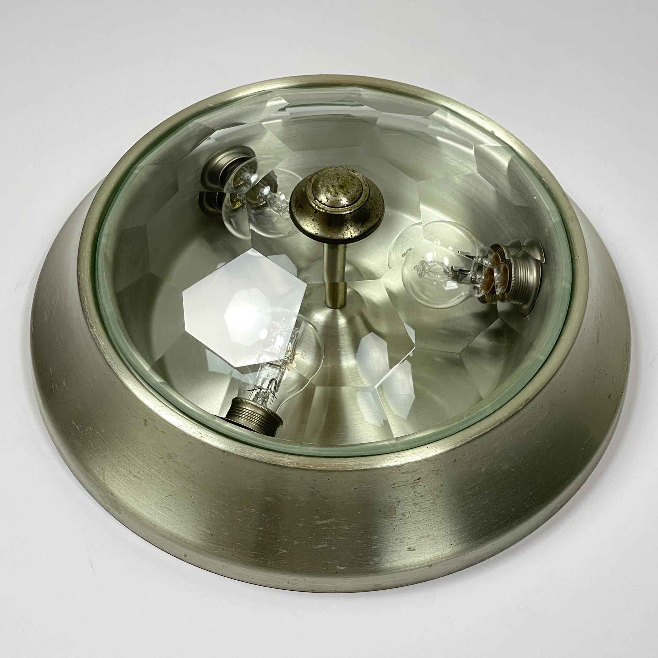 Lampada da soffitto originale di Pia Guidetti Crippa per Lumi, Italia anni '60 in vendita 3