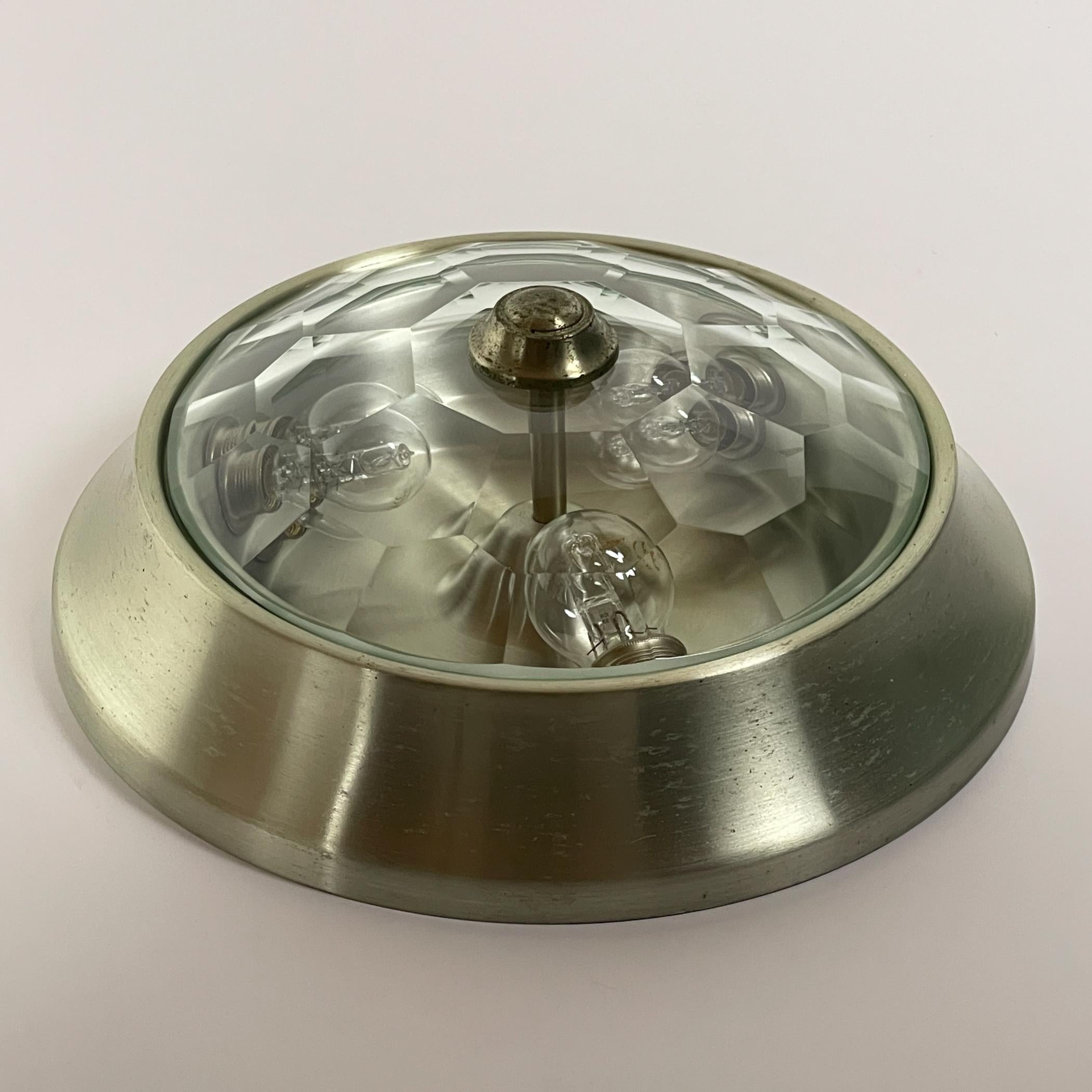 Lampada da soffitto originale di Pia Guidetti Crippa per Lumi, Italia anni '60 in vendita 2