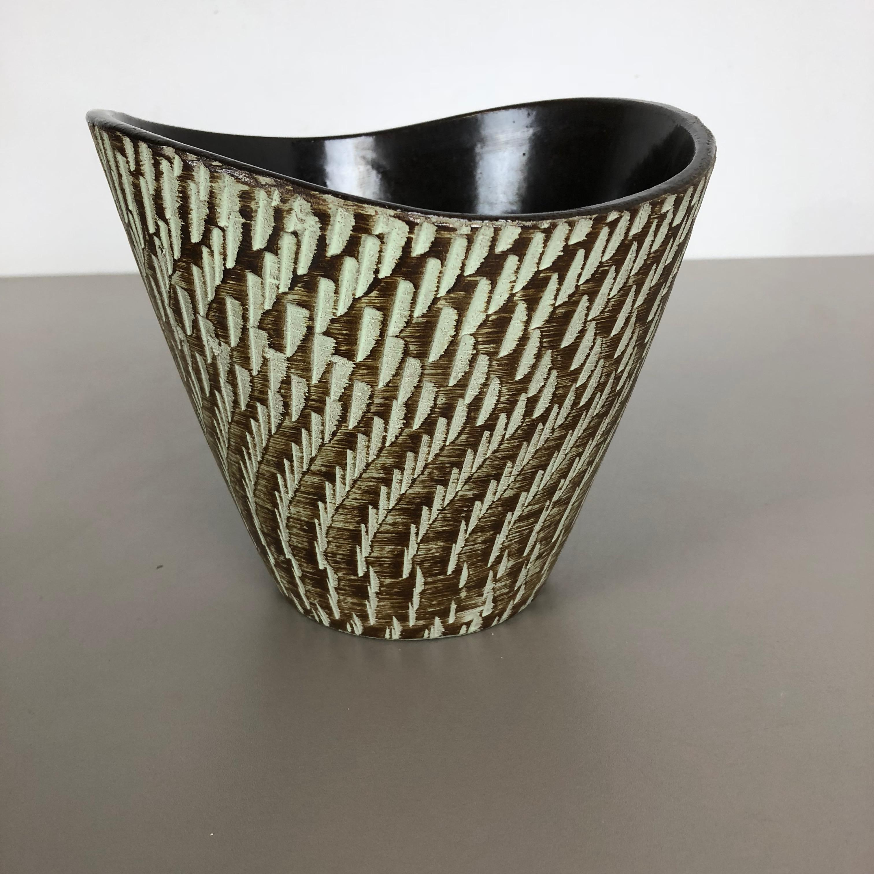 Mid-Century Modern Original Ceramic Pottery Planter Pot Vase by Dümmler and Breiden, Germany, 1950s