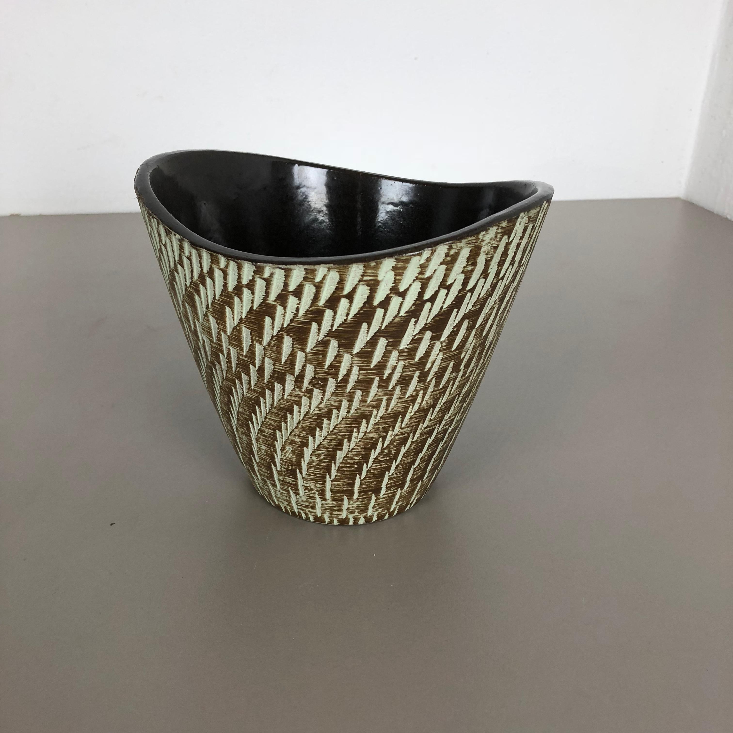 Original Ceramic Pottery Planter Pot Vase by Dümmler and Breiden, Germany, 1950s In Good Condition In Kirchlengern, DE
