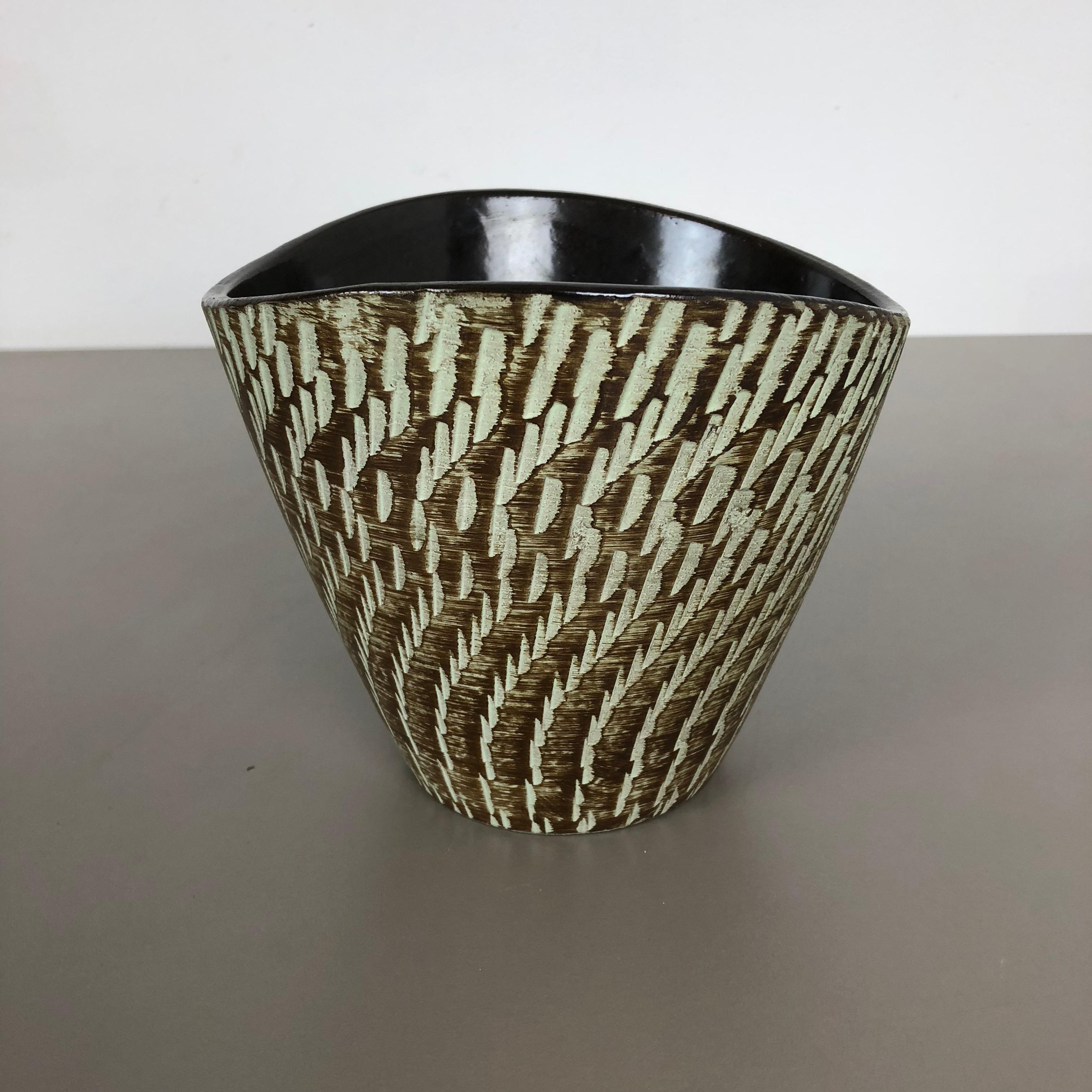 20th Century Original Ceramic Pottery Planter Pot Vase by Dümmler and Breiden, Germany, 1950s