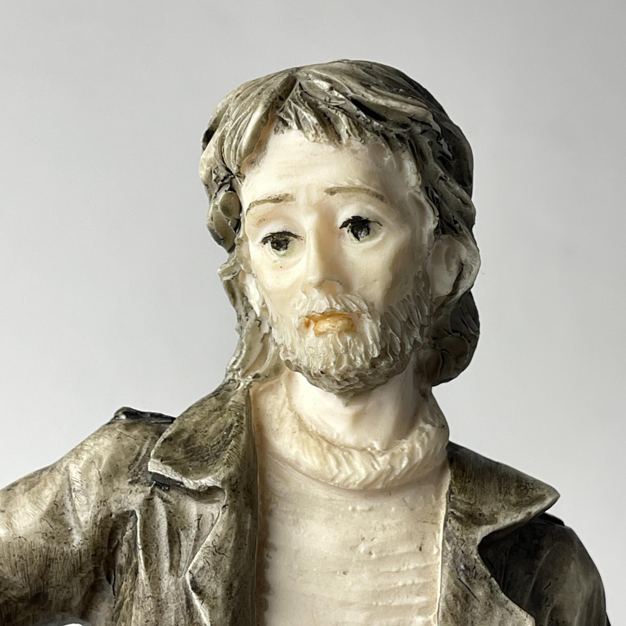 Original ceramic sculpture Artist by Capodimonte, Italy 1970s For Sale 5